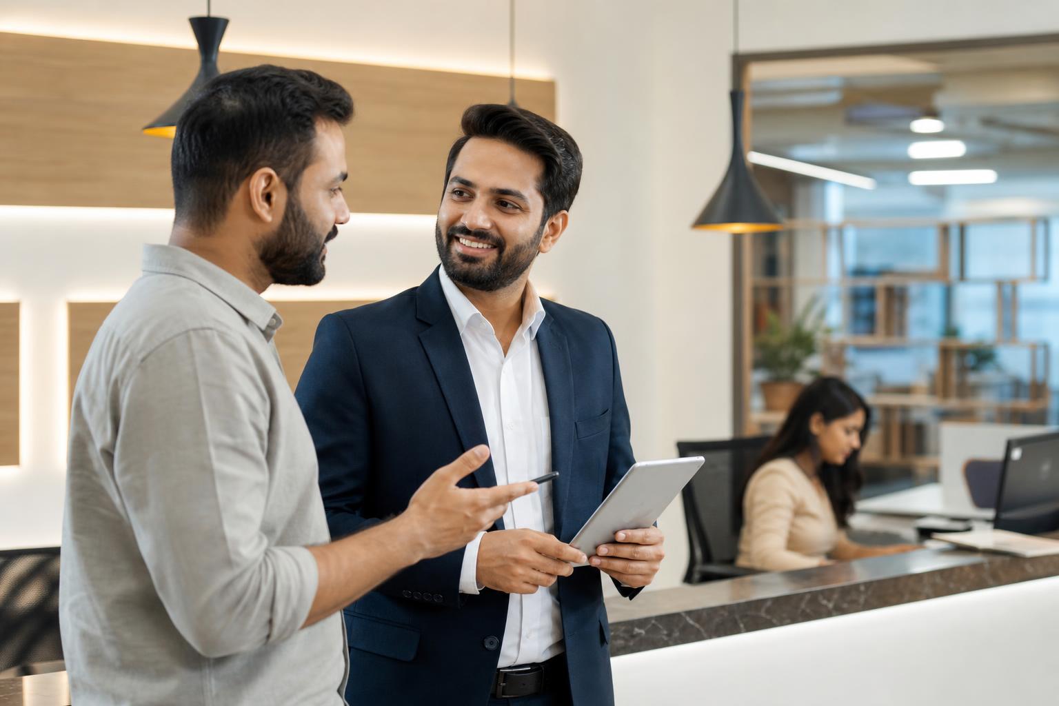 Boutique owner reviewing an ad enquiry’s entry route and message timestamp