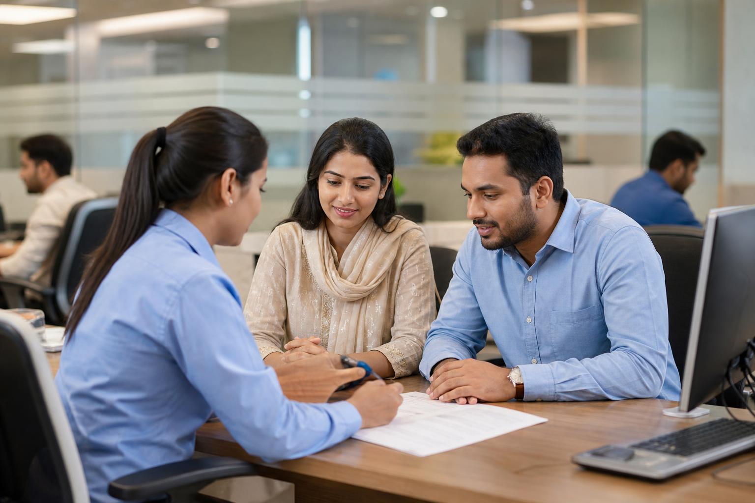 Counsellor recording a student's stated intake and agreed follow-up after a WhatsApp chat