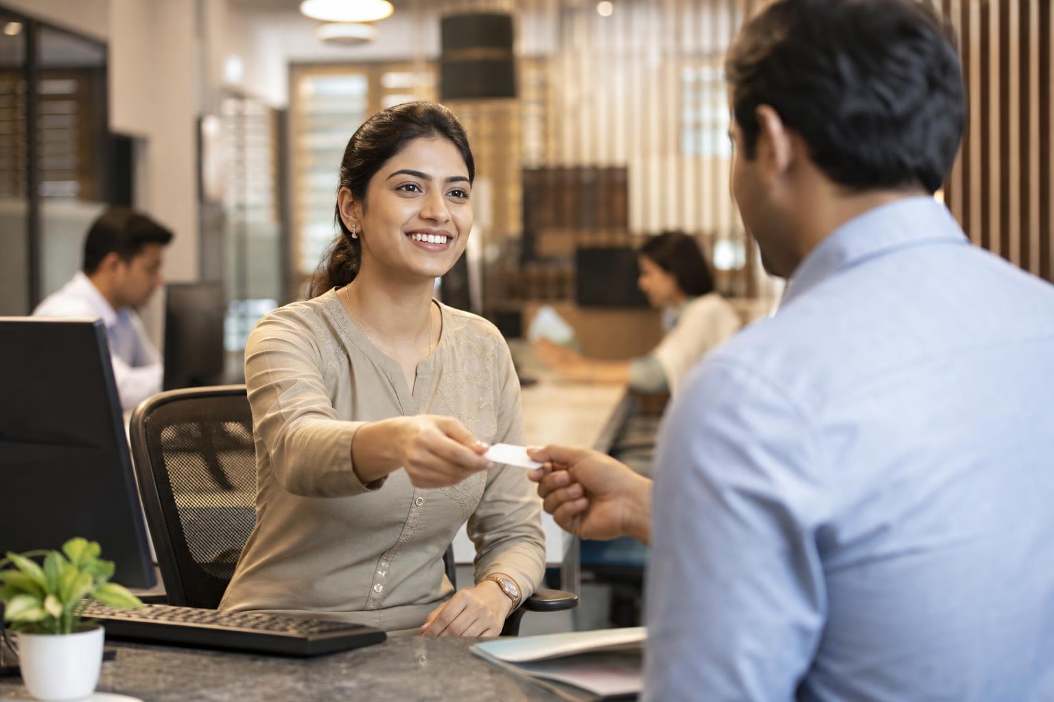 Monthly delivered service replies counted separately for two business phone numbers
